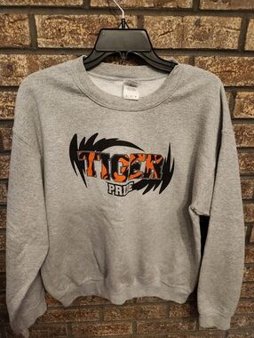 Tiger Football Sweatshirt Size Med